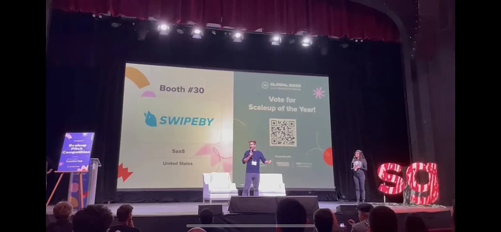 SWIPEBY at Global Scaleup of the Year